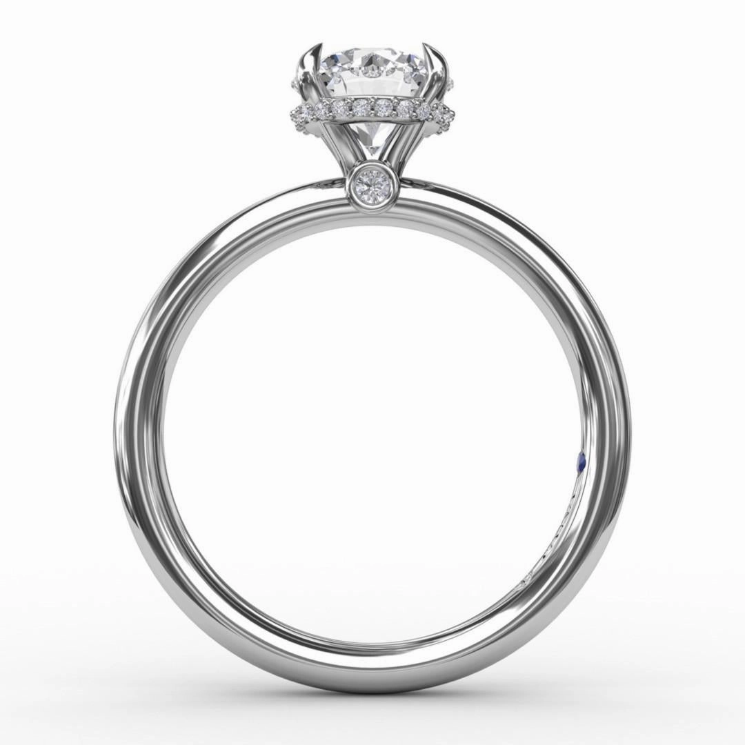 Ring/Semi-mount Classic Elegance Subtle Accent