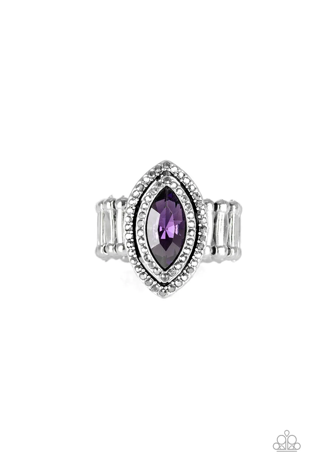 Formal Outfit Paparazzi Accessories ? Modern Millionaire - Purple Ring?Flat Rate Ship $4.50?