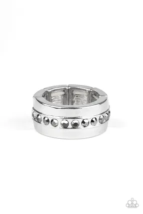 Paparazzi Accessories ? Reigning Champ - Silver Ring Men's?Flat Rate Ship $4.50? Hypoallergenic Work