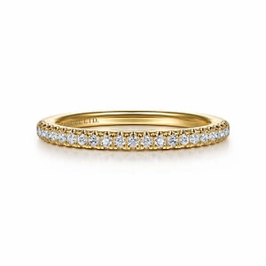 14ky Diamond Wedding Band Quick Spark