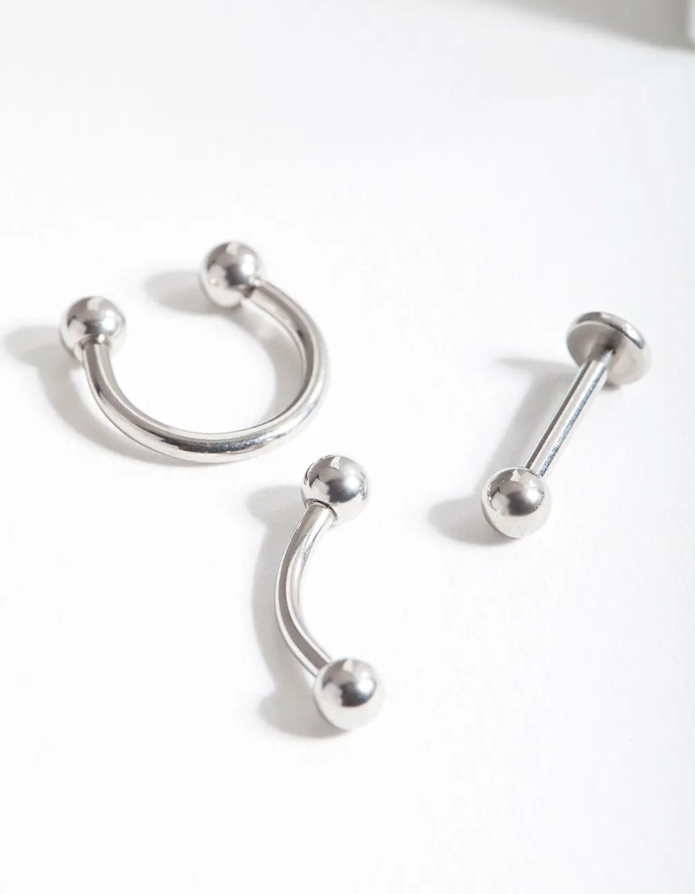 Surgical Steel Mixed Piercing Pack Delicate Detail Unique product