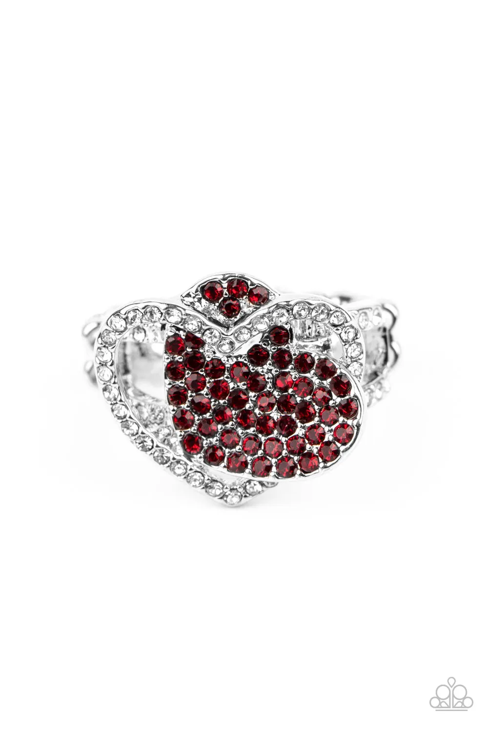 Lightweight Decoration Luxurious design Paparazzi Accessories ? Million Dollar Matchmaker - Red Ring?Flat Rate Ship $4.50?