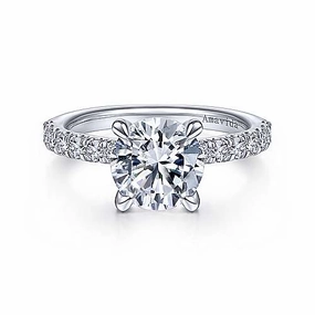 Smooth Curve Ring/Semi-mount