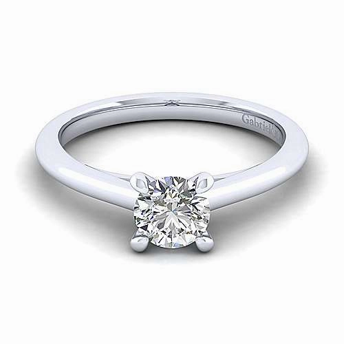 SOLITAIRE SEMI-MOUNT Minimal Look Glamour Detail