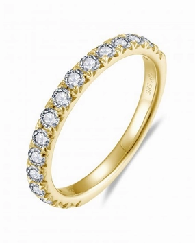 Elegant Radiance Event Glow 14ky 3/4 Around Diamond Anniversary Band (.71cttw)